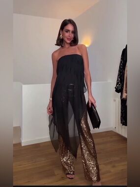 ZARA COMBINATION BANDEAU TOP